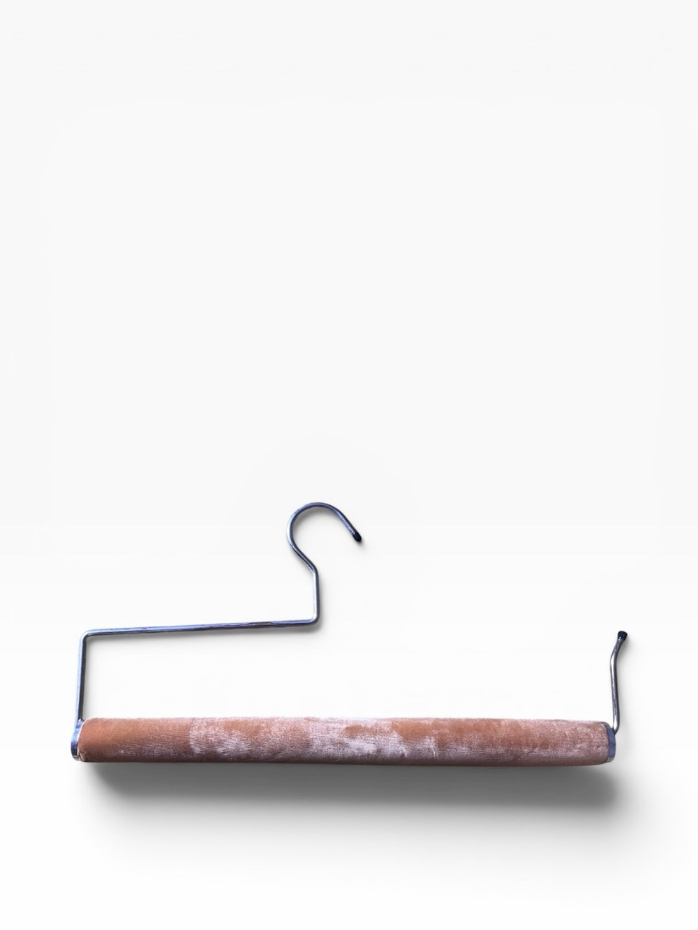 Mustard Yellow  Velvet Trouser Bar Hanger